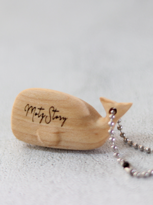 Keyring USB (blue whale)