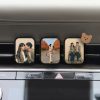 Mini Car Framed Air Freshener (3 packs+1 deco)