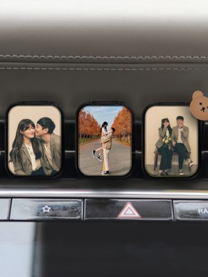 Mini Car Framed Air Freshener (3 packs+1 deco)