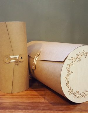 handmade gift box gift packaging kraft paper box extra large