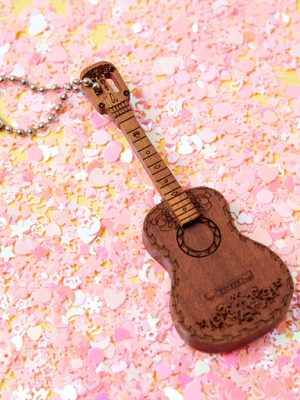 [Disney] Coco_Guitar Wood Key Ring