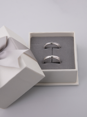 Love, now complete knot [knot] silver coupling