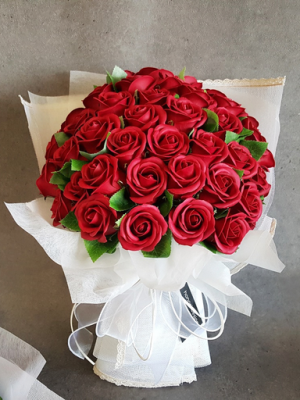 [Red Party] 30-50 Bouquets Large Bouquets Soap Bouquets