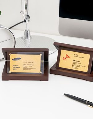 24K pure gold business card