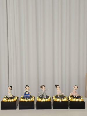 Domo Yoyo Clay Doll Big Eyes 8cm Figure