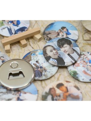 Photo button magnet _58mm (opener/magnet) x 3