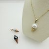 Limited quantity) 14K South Sea Pearl Ice Cream Pendant Necklace