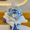 Flower Balloon-Blue