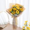 Silk bouquet (sunflower)