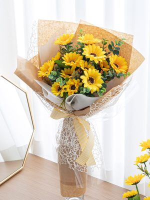 Silk bouquet (sunflower)